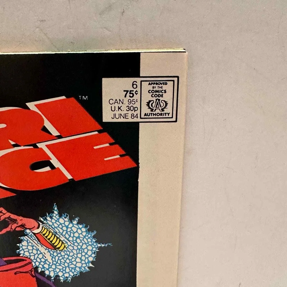 ATARI FORCE 6 JUNE 84 Meeting with Life and Death DC Comic Book‎